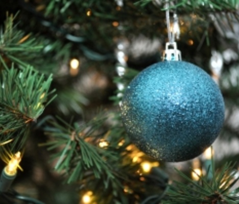 Julgranskula_blå